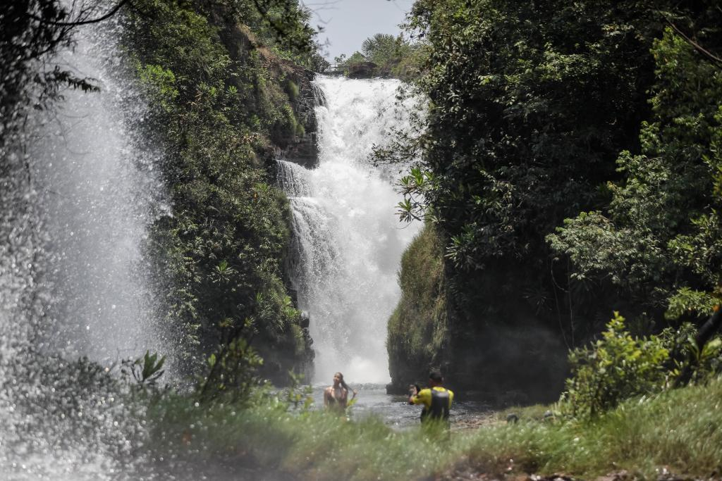 Cachoeira da Fuma�a, em Jaciara - Foto: Christiano Antonucci/Secom