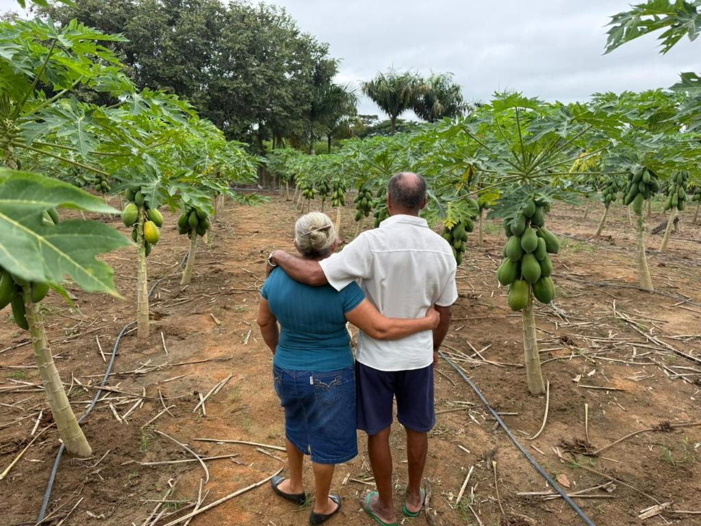 Casal T�rcio e dona M�rcia - Nova Monte Verde - Foto: V�nia Neves