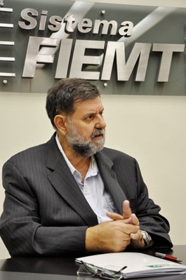 Jandir Jos Milan, Presidente em exerccio do Sistema FIEMT