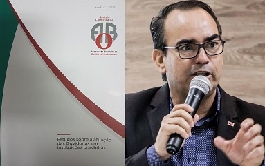 Capa da Revista Cientfica da ABO e auditor Vilson Nery - Foto: Montagem Comunicao/CGE-MT
