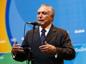 Presidente em exerccio Michel Temer
