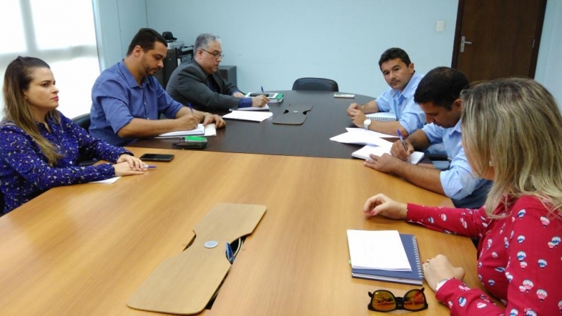 Adjuntos da Seges e da Sejudh receberam representantes do Sindispen/MT para tratar de aes junto  categoria