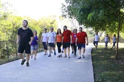 Caminhada no Parque Me Bonifcia
