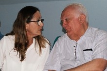 Maria Aparecida Abes Botelho, dona Aparecida e Francisco Monteiro, Chico Monteiro, ambos do PSDB