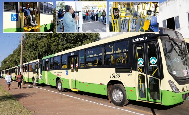 Os veculos sero destinados s linhas intermunicipais e municipais