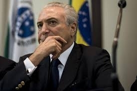 Presidente interino: Michel  Temer