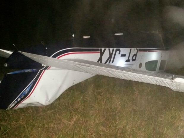 Avio foi encontrado pela polcia boliviana, aps cair em fazenda