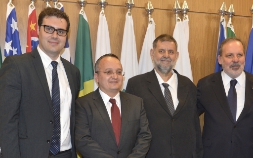 Participaram da cerimnia o secretrio de Estado de Desenvolvimento Econmico, Seneri Paludo, e o federal Fbio Garcia