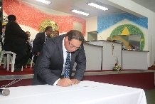 Vereador Jnio Calistro  (PMDB), novo presidente da Cmara de Vrzea Grande