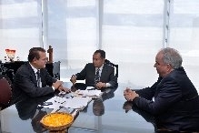 Wellington reivindicou ao ministro Paulo Srgio Passos celeridade na licitao para asfaltamento e manuteno da BR-242