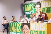 Ele veio a Cuiab participar de uma plenria dos movimentos sociais