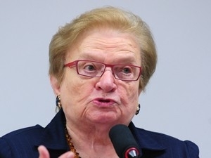 A deputada Luiza Erundina, na Cmara