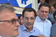 Presidente regional do PP-MT, deputado estadual Ezequiel Fonseca, e o empresrio Era Maggi