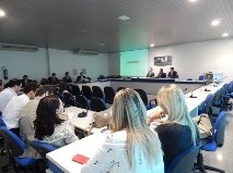 Na oportunidade, foi dado incio a capacitao dos Defensores e servidores