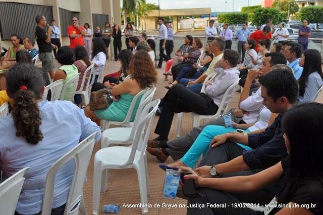 Servidores da justia federal de Mato Grosso decidem pela adeso macia  Greve.