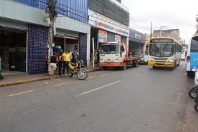 A remoo ocorreu em funo da mudana na rota de cerca de 40 linhas de nibus