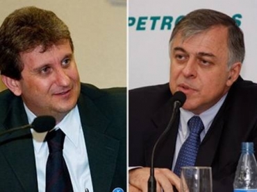 Montagem de fotos do doleiro Alberto Youssef e o ex-diretor da Petrobras Paulo Roberto da Costa