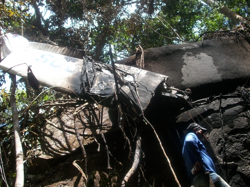 O avio desapareceu na manh de domingo, aps decolar por volta das 7 horas de Aripuan com destino a Colniza