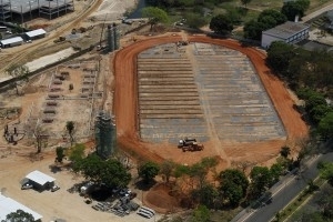 O COT da UFMT comeou a ser construdo em 4 de maro de 2013 e deveria ter sido entregue em dezembro