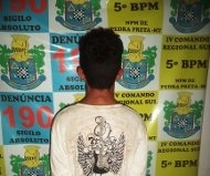 As vitimas compareceram at a delegacia e reconheceram o adolescente