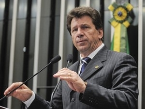 O senador Ivo Cassol (PP-RO) no plenrio do Senado