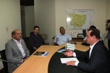 Deputado estadual Zeca Viana, e o presidente estadual do PR, deputado federal Wellington Fagundes