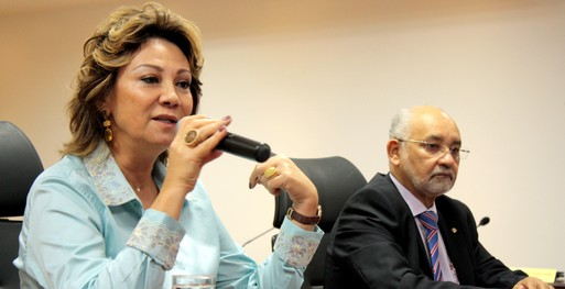 Desembargadora Maria Helena e Des. Juvenal Pereira