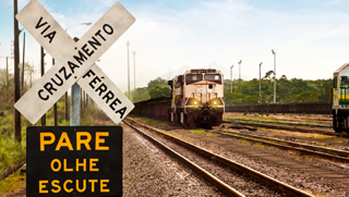 As ferrovias so eficientes porque movimentam grandes tonelagens por longas distncias a um custo menor