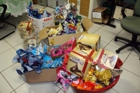 Ovos de chocolate passam por fiscalizao no Ipem-MT