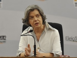 A ministra do STF Crmen Lcia