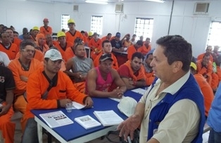 Presidente do SINTRAICCCM, Joaquim Santana