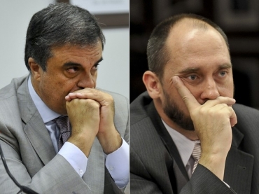 O ministro da Justiça, José Eduardo Cardozo, e o advogado-geral da União, Luís Inácio Adams, em audiência na Câmara