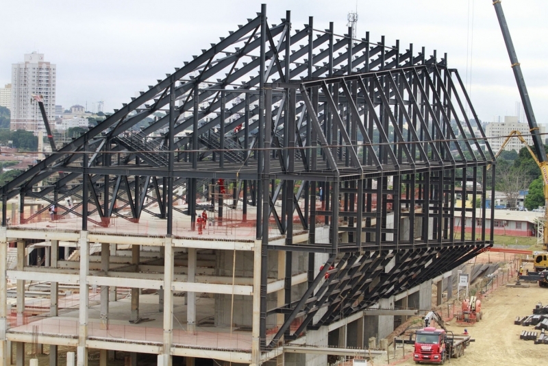 Obras na Arena Pantanal
