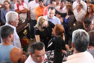 Governador no velrio do Secretrio Nico Baracat em Vrzea Grande