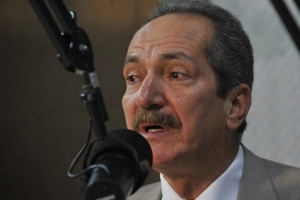O ministro Aldo Rebelo no programa 