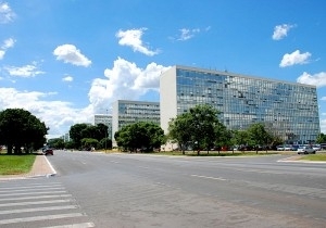 Esplanada dos Ministrios, em Braslia
