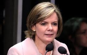 ministra da Casa Civil, Gleisi Hoffmann