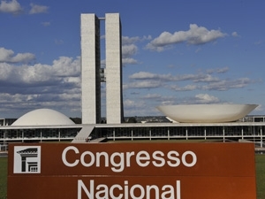 O prdio do Congresso, em Braslia