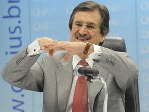 O presidente do CNJ e do Supremo Tribunal Federal, Cezar Peluso