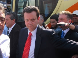O prefeito de So Paulo e fundador do PSD, Gilberto Kassab.