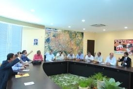 Audincia aos vereadores durante o Governo Itinerante em Rondonpolis