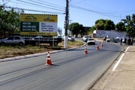 Presidente da Agecopa, Eder Moraes, também assina ordem de serviço para obras de desbloqueio para a Copa