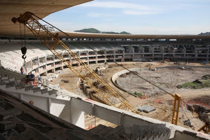 Provvel palco da final do Mundial de 2014, Maracan segue em reformas