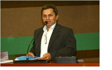 presidente do Sindicato dos Trabalhadores na Indústria da Construção Civil de Cuiabá e Municípios, Joaquim Santana