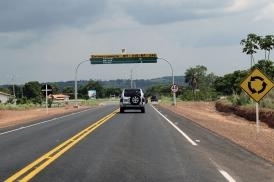 Os condutores que seguirem destino Distrito da Guia/Cuiab podero fazer o desvio pelo rodoanel.