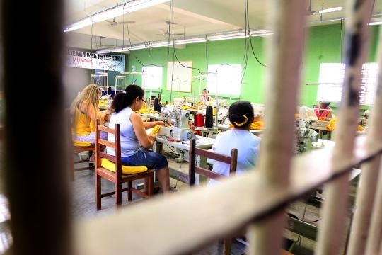 O baixo ndice de reincidncia registrado entre as reeducandas  uma das bases da proposta