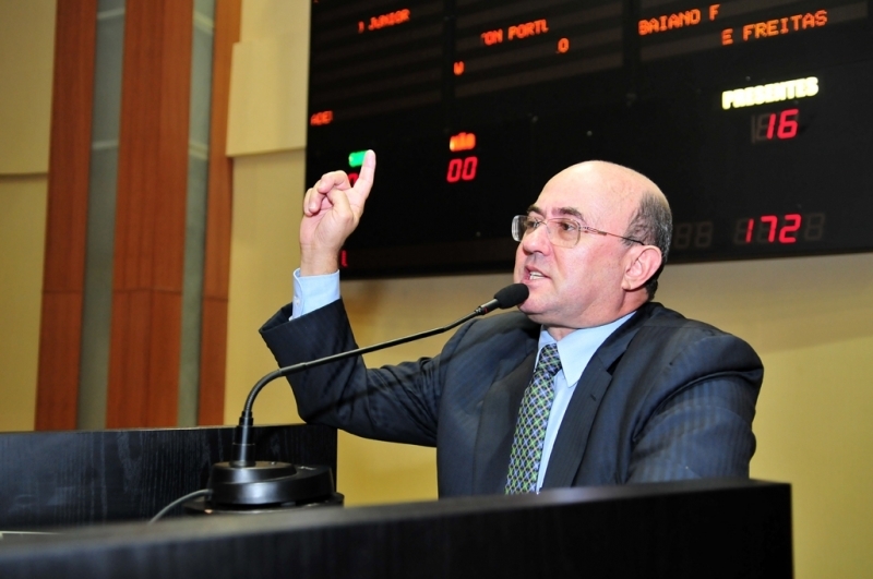 Presidente da Assemblia Legislativa do Estado de Mato Grosso, deputado Jos Geraldo Riva