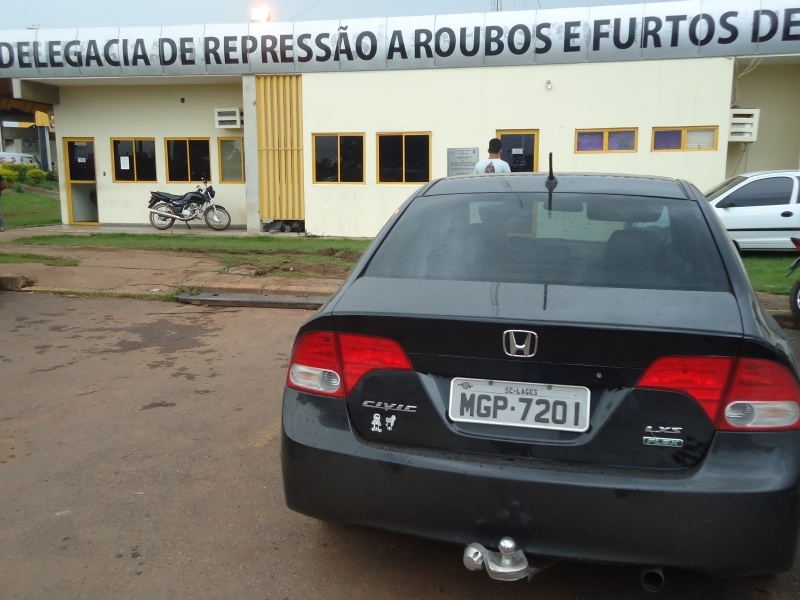 Veculo recuperado no Porto