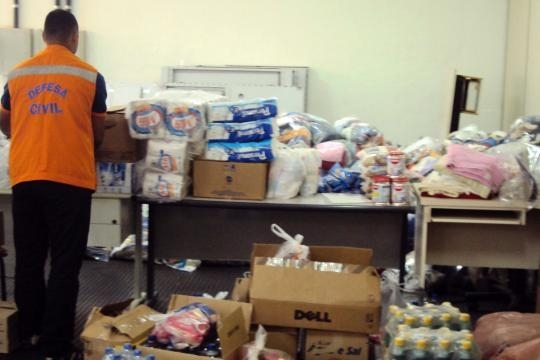 Mato Grosso continua arrecadao de materiais para desabrigados no Rio de Janeiro