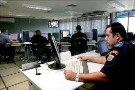 Salas de operaes do Ciosp